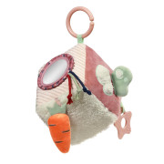 Senzorická textilní kostka Rabbit Karo BabyOno