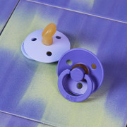 Colour anatomické dudlíky z přírodního kaučuku 2 ks 0 - 6 m Bibs