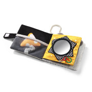 Kontrastní, senzorická textilní knižka Mouse