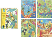 Atelier Sada maxi Malování vodovými barvami Zvířátka Janod