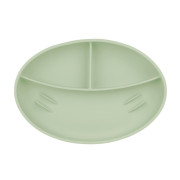 Silikonový talíř Green Babymoov