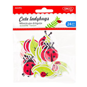 Berušky pěnové samolepící 24 ks