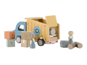 Náklaďák se sklápěčkou dřevěný Little Dutch