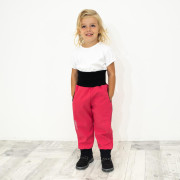 Rostoucí softshellové kalhoty Sport Růžová Esito