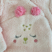 Zimní dívčí kojenecká kombinéza Pidilidi Pink