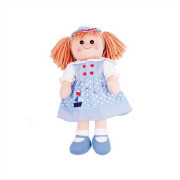 Látková panenka Louise 38 cm Bigjigs Toys