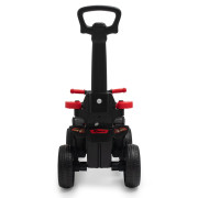 Dětské odrážedlo Baby Mix Mega Prime EVA s vodící tyčí 