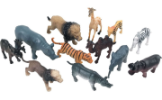 Zvířátka v tubě - safari 12 ks, mobilní aplikace pro zobrazení zvířátek