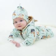 Dětská zimní čepice Brumlíci - mintová Esito