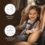 Zámek bezpečnostních pásů pro autosedačky Deluxe Black Zopa