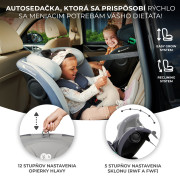 Autosedačka I-Grow i-Size 40-150 cm Kinderkraft