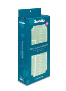 Milníková mušelínová plenka/dečka 120x120 cm Boho Sensillo, mátová