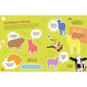Poznávací samolepková knížka Farma