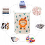 Koš na hračky, bavlna 43 L