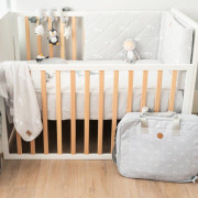 2-dílný bavlněný set do postýlky 0 m+ bonjourbébé