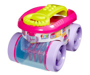Mega Bloks First Builders zábavný sběrač kostek RŮŽOVÝ