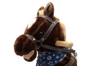 Houpací koník s melodií a šátkem Baby Mix Baron