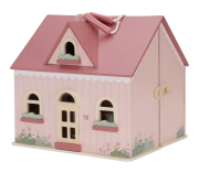 Domeček pro panenky dřevěný přenosný Little Dutch
