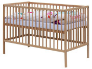 Dětská postýlka s kompletní výbavou 120 x 60 cm, Moly Scarlett 