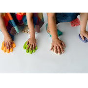 Interaktivní stezka Sensorky 28 ks pastelová