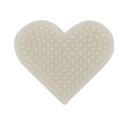 BIO podložka na zažehlovací korálky Hama Malé srdce MIDI