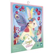 Kreativní sada Štrasové kamínky nalepování Magické víly Janod
