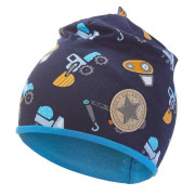 Čepice podšitá Outlast® - stavba/modrá