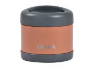 Termoska na jídlo 500 ml Mineral Grey / Terracotta Beaba