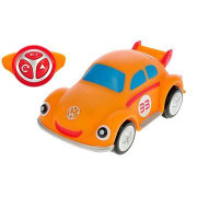 R/C Volkswagen Beetle oranžový 18cm 2,4GHz na baterie 4zvuky 18m+