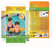 Nafukovací rukávky Step C Wondersplash S-M 25 x 15 cm Bestway