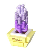 Stavebnice mini Sukulent v květináči mix druhů Koco