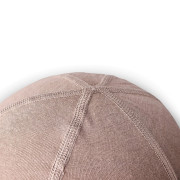 Čepice tenká zavazovací plochý šev Outlast® UPF 50+ oříšková