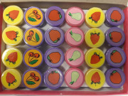 Razítka ovoce samotiskací 1 ks