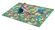 Scarlett dětský kobereček PVC CITY & MAPA - 120 x 100 cm