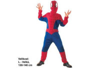 Dětský kostým na karneval Pavoučí hrdina 130 - 140 cm