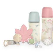 Kojenecká láhev Poetry 270 ml fyziol průtok M Suavinex