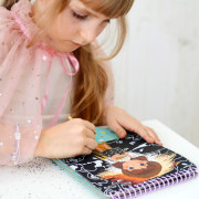 Vyškrabávací blok Obleč postavičky 6 obrázků