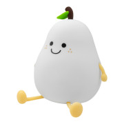 LED silikonová noční lampička Rgb - hruška Mary's 