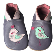 Kožené capáčky Barefoot Vel. XL (18-24 měs.) Hopi Hop