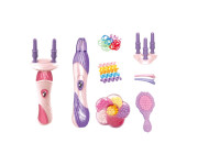 Hrací set na vlasy 2v1 s korálky/gumičky