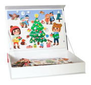 Magnetická kniha Vánoce – Christmas Magnetic Book Edukid