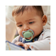 Šidítko Ultra air růžová/zelená 6-18 m dívka 2 ks Philips Avent