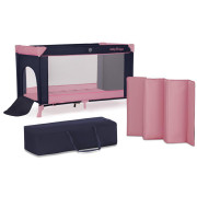 Kinderkraft Postýlka cestovní Baby Tiger VIKI Pink a Navy