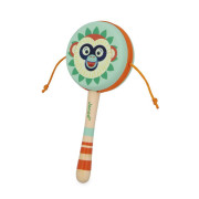 Dřevěný hudební nástroj ruční bubínek Janod Gioia