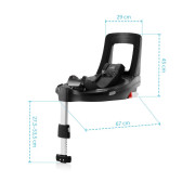 Autosedačka Baby-Safe 3 i-Size Bundle Flex iSense, 0-15 měsíců