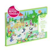 Samolepkové tvoření Hudebníci Djeco