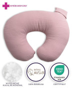 Mušelínový polohovací polštář MiniRelax 140 cm Babymatex