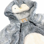 Zimní kojenecká kombinéza Pidilidi Gray