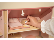 Domeček pro panenky dřevěný přenosný Little Dutch