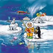 Mini hra pro děti Čarodějnický duel ABC Haba